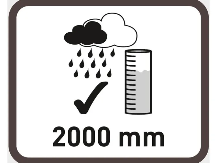 2 Personen Kuppel-Zelt 200 x 120 x 90 cm mit Belüftung und Mückennetz