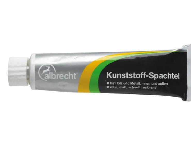 Albrecht Kunststoff-Spachtel Weiß 125 g