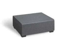 Allibert Salta 3-Sitzer Loungeset 3-teilig mit Hocker und Tisch