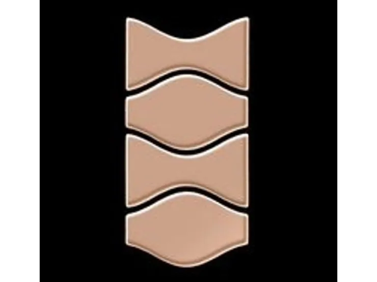 ALLOY Mosaik Fliese Massiv Metall Titan Hochglanz Kupfer 1,6mm Kismet & Karma-ti-am 1 Paket mit 10 Matten 0,86 m2 Kupfer* Mosaik