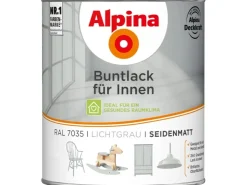 Alpina Buntlack für Innen seidenmatt 750 ml