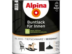 Alpina Buntlack für Innen seidenmatt 750 ml* Grundierung