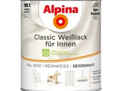 Alpina Classic Weißlack für Innen seidenmatt 750 ml