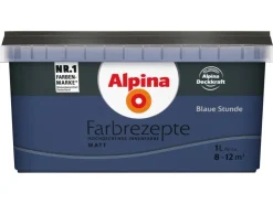 Alpina Farbrezepte matt 1 Liter
