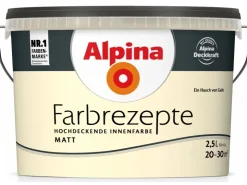 Alpina Farbrezepte matt 2,5 Liter* Innenfarben