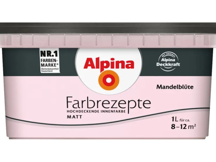 Alpina Farbrezepte Mandelblüte matt 1 Liter