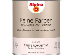 Alpina Feine Farben Lack No. 24 Zarte Romantik® Rosa edelmatt 750 ml