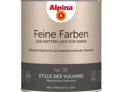 Alpina Feine Farben Lack No. 33 Stille des Vulkans® Anthrazit edelmatt 750 ml* Buntlacke