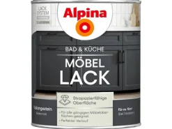 Alpina Möbel-Lack Bad & Küche Vulkangestein Seidenmatt 750 ml* Speziallacke