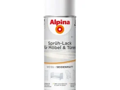 Alpina Sprüh-Lack für Möbel & Türen 400 ml seidenmatt* Schränke|Speziallacke