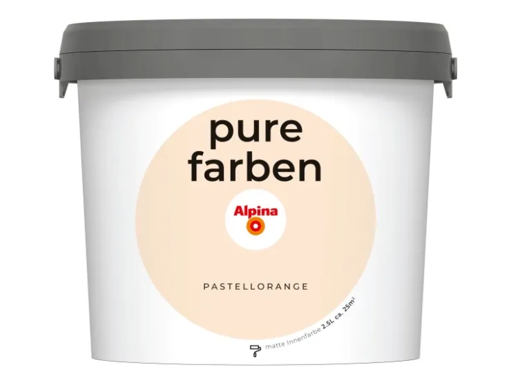 Alpina Wandfarbe Pure Farben 2,5 l* Innenfarben