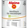 Alpina Weißlack für Heizkörper seidenmatt 750 ml* Grundierung|Weißlacke