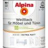 Alpina Weißlack für Möbel & Türen matt 750 ml* Weißlacke|Stühle