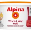 Alpina Wisch und Weg Weiss matt 5 Liter* Weißlacke
