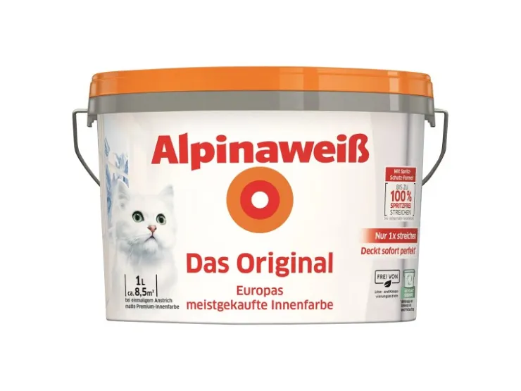 Alpina weiß Das Original 1 Liter matt