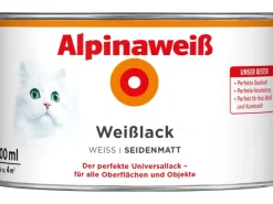 Alpina weiß Weißlack seidenmatt 300 ml* Grundierung