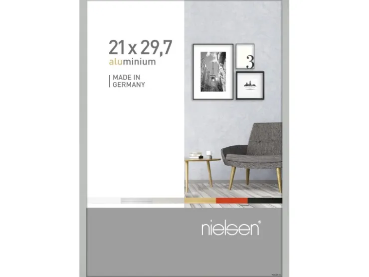 Aluminium Bilderrahmen Pixel 21x29,7 cm (A4)* Bilderrahmen