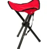 AMANKA Campinghocker 28 x 28 x 36 cm bis 150 kg Belastbar Rot* Hocker