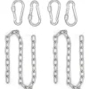 AMANKA 2er Set Hängesessel Kette 100 cm Aufhängung mit 4 Karabiner bis 230 kg* Sessel