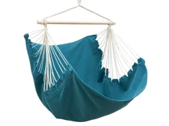 AMANKA XL-Hängesessel bis 100 kg Belastbar 155 x 125 cm Petrol* Sessel