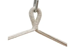 AMANKA XL-Hängesessel bis 100 kg Belastbar 155 x 125 cm Petrol* Sessel