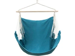 AMANKA XL-Hängesessel bis 100 kg Belastbar 155 x 125 cm Petrol* Sessel