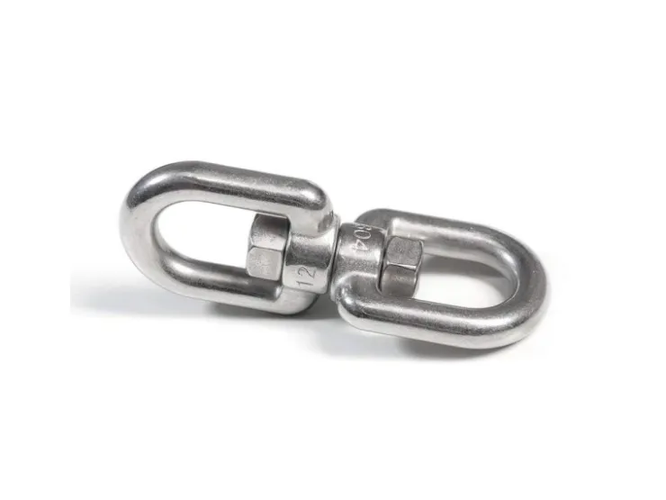 AMANKA XL-Hängesessel Drehwirbel 10 x 125 mm bis 420 kg Silber