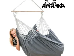 AMANKA XXL-Hängesessel bis 150 kg Belastbar 185 x 130 cm* Sessel
