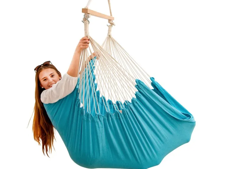AMANKA XXL-Hängesessel bis 150 kg Belastbar 185 x 130 cm