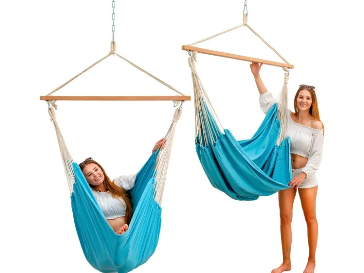 AMANKA XXL-Hängesessel bis 150 kg Belastbar 185 x 130 cm