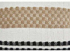 Andiamo Kissen Malena D380 Schwarz-Weiß-Beige 40 cm x 40 cm* Kissenbezüge