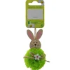 Anhänger Hase 4,5 cm x 4,5 cm x 9 cm Grün* Ostern