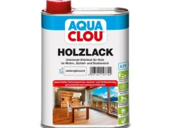 CLOU Aqua Holzlack Transparent seidenglänzend 250 ml