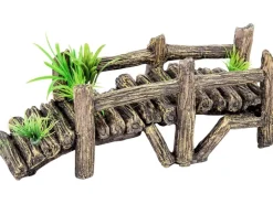 Aquarium-Dekofigur Brücke Holz* Terraristik
