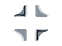 AR Shelving 4 Plastikfüsse für Steckregal mit L-Profil