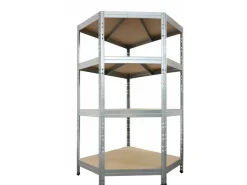 AR Shelving Eck-Schwerlast-Steckregal Rivet Corner 180 cm x 90 cm x 90 cm x 45 c