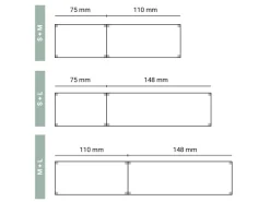 AR Shelving Lebensmittelregal Gastronorm L 180 cm x 150 cm x 50 cm* Kellerregale
