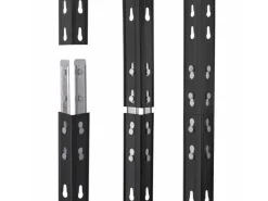 AR Shelving Rivet Eck-Schwerlastregal 180 x 90 x 45 cm 4 Böden Anthrazit FSC®