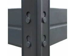 AR Shelving Rivet Schwerlastregal 180 x 150 x 60 cm 4 Böden Anthrazit FSC®* Kellerregale|Holzregale