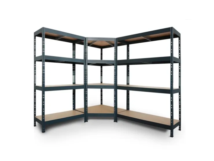 AR Shelving Rivet Set 180 x 180 x 210 x 45 cm mit 4 HDF-Böden Anthrazit