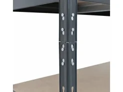 AR Shelving Rivet Set 180 x 180 x 210 x 45 cm mit 4 HDF-Böden Anthrazit
