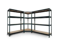 AR Shelving Rivet Set 180 x 210 x 240 x 45 cm mit 4 HDF-Böden Anthrazit* Metallregale|Kellerregale
