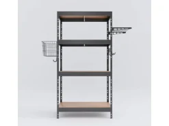 AR Shelving Rivet Set 180 x 90 x 45 cm 4 HDF-Böden mit Rivet Zubehör* Schwerlastregal