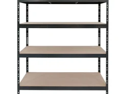 AR Shelving Schwerlast Steckregal Rivet XL 180cm x 160cm x 60cm 4B FSC®* Kellerregale|Holzregale