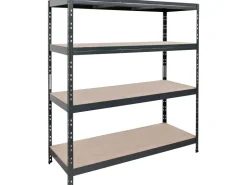 AR Shelving Schwerlast Steckregal Rivet XL 180cm x 160cm x 60cm 4B FSC®* Kellerregale|Holzregale