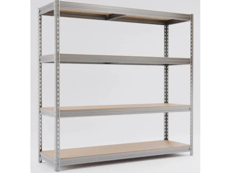 AR Shelving Schwerlast-Steckregal Bullrack Rivet 200 x 200 x 60 cm FSC®
