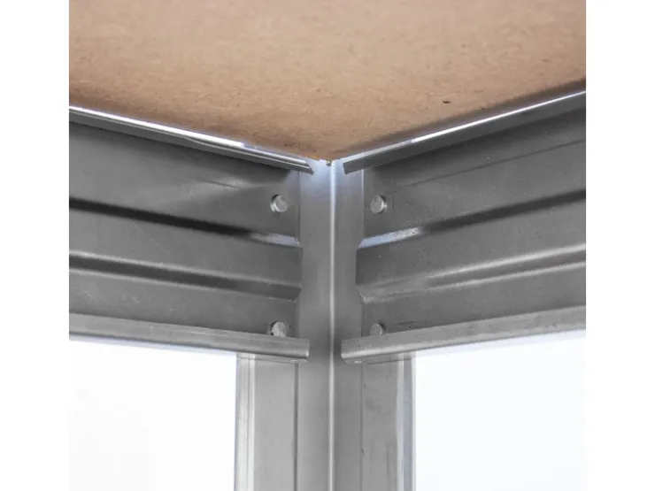 AR Shelving Schwerlast-Steckregal Bullrack Rivet 200 x 200 x 60 cm FSC®