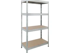 AR Shelving Schwerlast-Steckregal Rivet 180 cm x 90 cm x 45 cm 4 Böden* Kellerregale