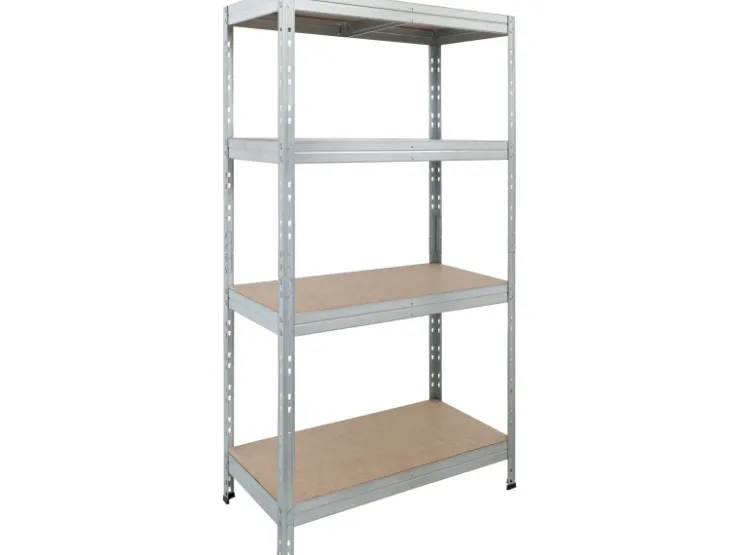 AR Shelving Schwerlast-Steckregal Rivet 180 cm x 90 cm x 45 cm 4 Böden* Kellerregale