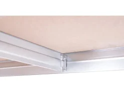 AR Shelving Schwerlast-Steckregal Rivet 180 cm x 120 cm x 45 cm 4 Böden Verzinkt